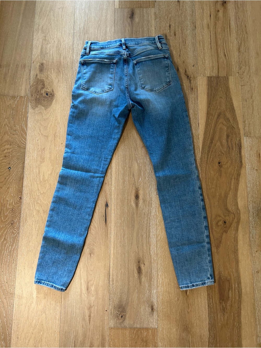 Frame Denim Light Blue Skinny Jeans - Picture 6 of 7